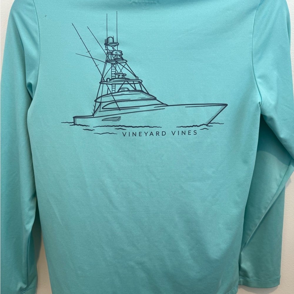 Vineyard Vines Aqua Performance Shirt - Picture 2 of 3